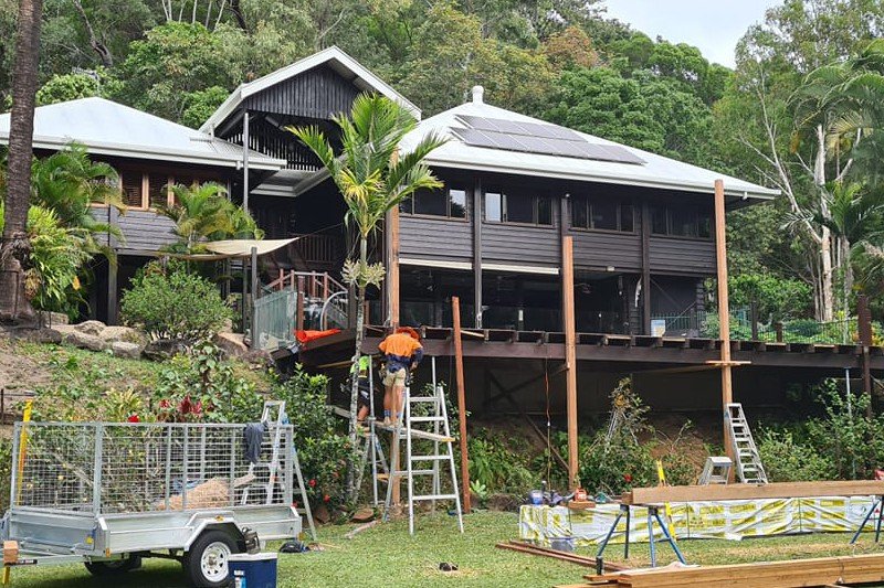 Active renovation site — Far North Queensland